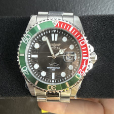 Invicta Pro Diver Mens Quartz 100m Black Dial...