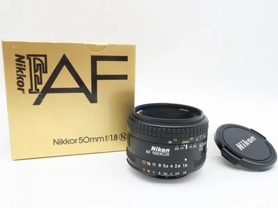 Nikon AF Nikkor 50mm 1:1.8 Objektiv in OVP - Bild 1 von 4