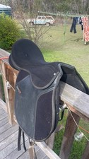 Status Elite Black All Purpose Saddlesize 17 Seat Condition Is Good