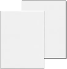 20 Sheets, 130 Lb (350 Gsm) - Thick Heavy White Cardstock, Heavyweight Cardboard