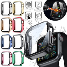 For Apple Watch 11/10/9/8/7/6/5/SE Screen Protector Case 40/41/42/44/45/46/49mm