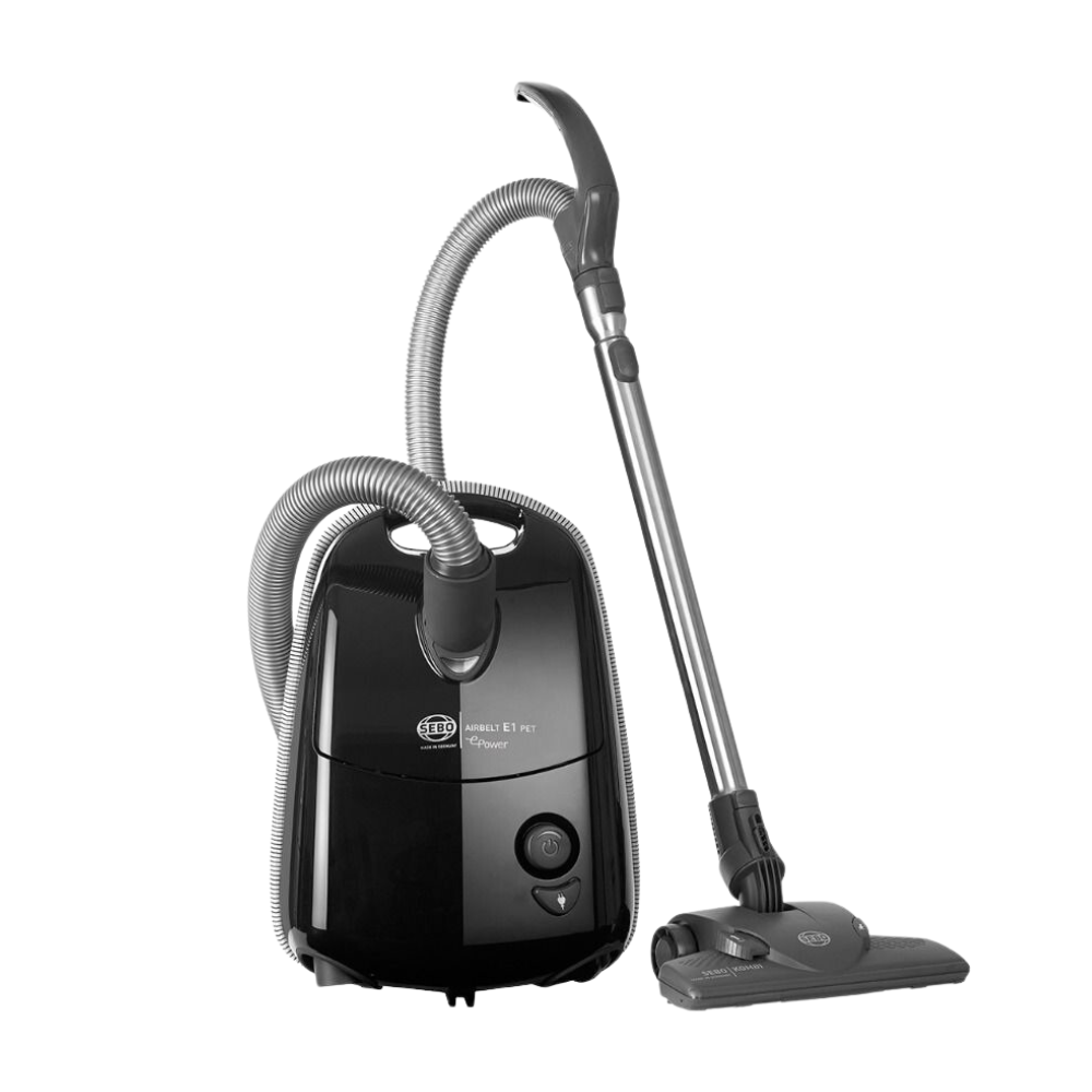 Sebo Airbelt E1 Pet Cylinder Vacuum Cleaner ePower +Boost 92620GB 5Yr G'tee