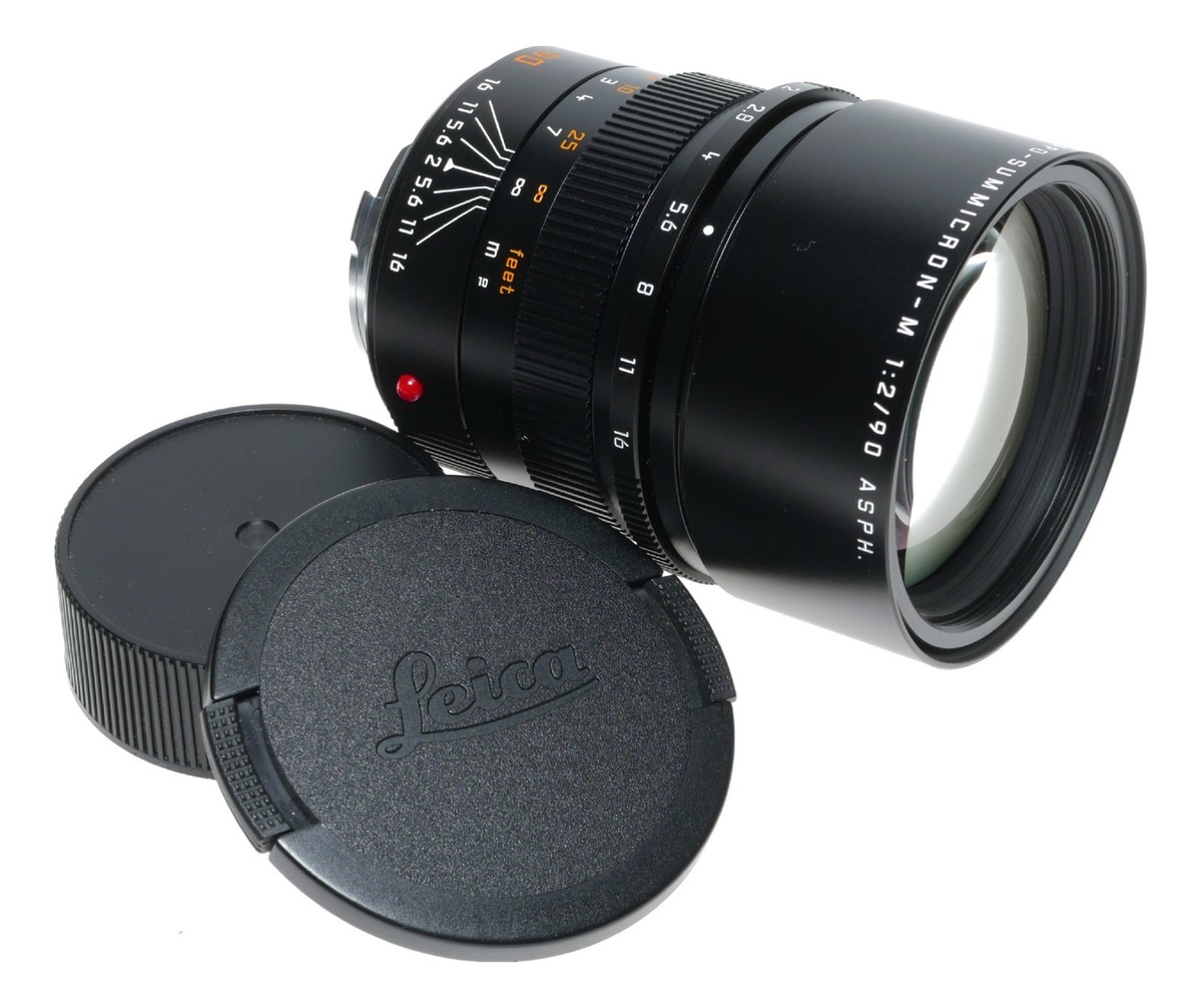 Leica Apo-Summicron-M 1:2/90mm ASPH. Box Mint 6-bit black