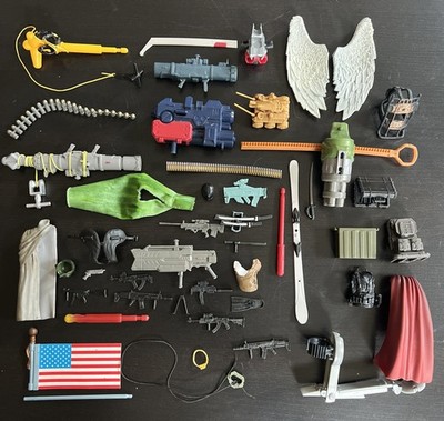 2000s Modern GI Joe 3.75  Figure Parts Accessories Fodder Lot