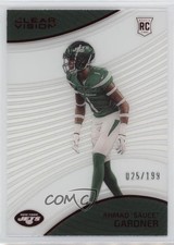 2022 Panini Chronicles Clear Vision Rookies Red 25/199 Ahmad Gardner Sauce hd2