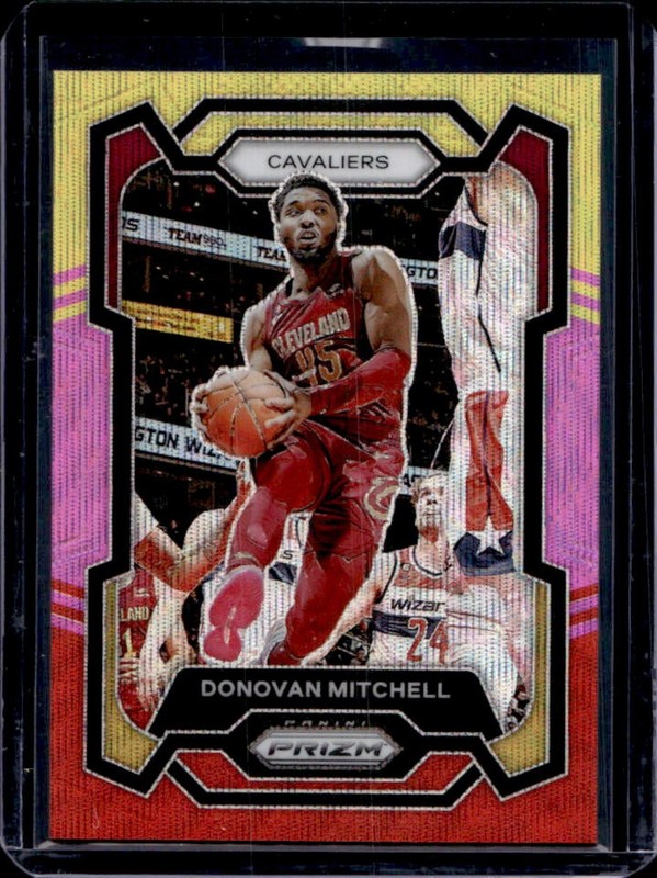2023-24 Panini Prizm Donovan Mitchell Prizm Multi Wave #/88 Cavaliers
