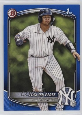 2025 Bowman Prospects Blue 83/150 Edgleen Perez #BP-80 08z4