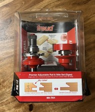Freud 99-761 1 13/64 Premier Adjustable Rail & Stile Bit 