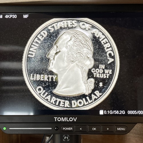2007 S Utah 90% SILVER "PROOF" State Quarter US Mint Coin KM393 - Picture 17 of 17