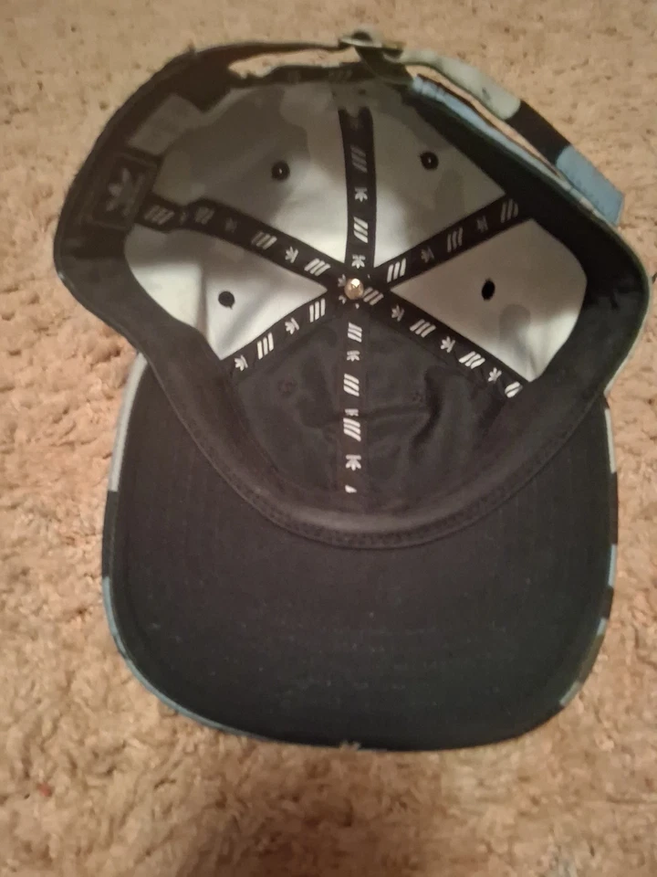 Adidas Camuflaje Hombres Sombreros Talla OSFA Algodón Béisbol Correa Multicolor Foto 3 de 3