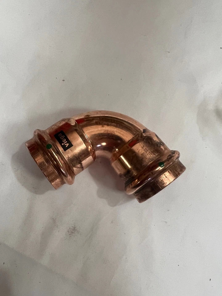 Viega ProPress 1-1/2 in. Press Copper 90° Elbow