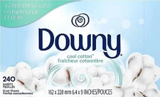 Downy Fabric Softener Dryer Sheets April Fresh 240 Count