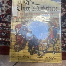 The Three Musketeers Alexandre  Dumas  Illustrated Junior Library Edition 1953