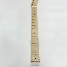 22 Frets, 25.5" Scale Maple Dot Inlay Electric Guitar Neck,Maple Fingerboard,