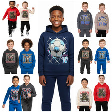 3-Pack Outfit Set Boys Toddlers 2 Piece Fleece Hoodie Sweater and Joggers Pants