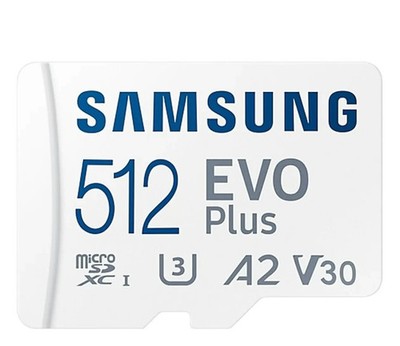Samsung 512GB microSDXC EVO Plus 180MB/s (2024)
