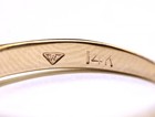 14k yellow gold Natural 1.05ct diamond 5 stone ring band 4.2g estate vintage 10 — photo 4