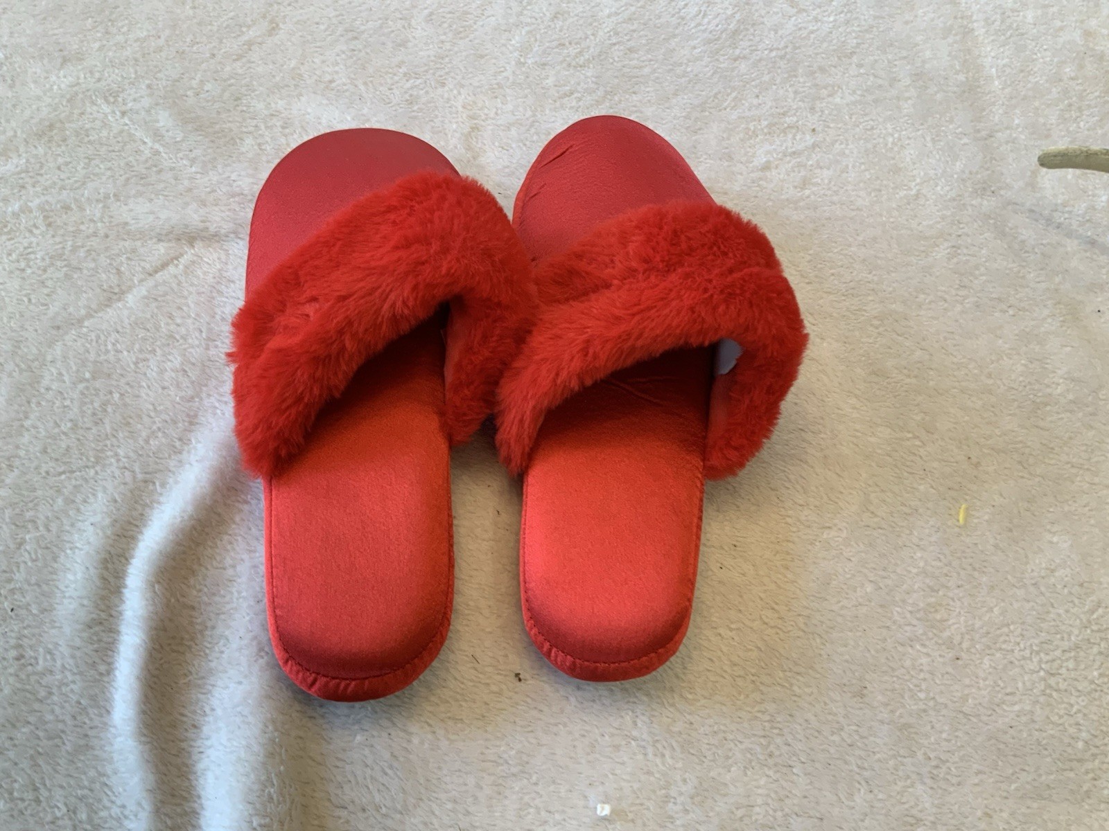 Women’s Red New House Shoes Slippers. SKU 2735-image
