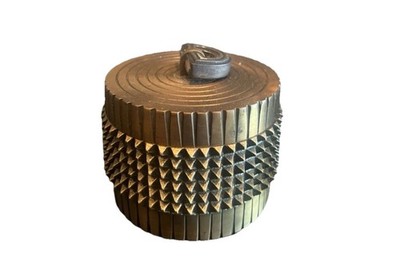 Philip Crangi Trinket Box Spike Brass Modern Brutalist Target Exclusive 3'' Round