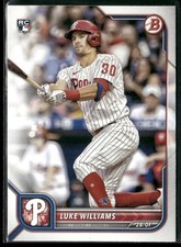 2022 Bowman #11 Luke Williams