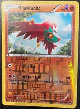 Pokémon TCG Hawlucha 48/124 XY Fates Collide Reverse Holo LP