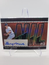 2026 Leaf Pro Set Gary Morse Auto 3/4 Orqnge Refractor NIL
