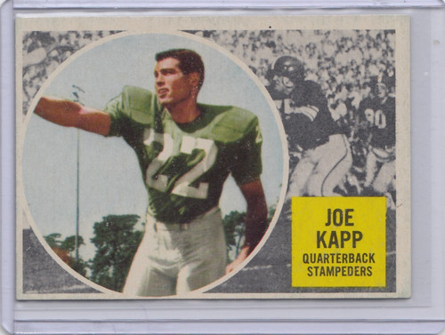 Joe Kapp #25 1960 Topps CFL card