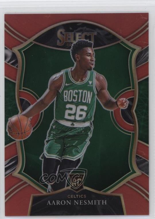 2020-21 Panini Select Concourse Red Prizm /199 Aaron Nesmith #74 14cm