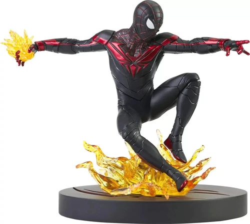 MARVEL GALLERY PS5 SPIDER-MAN MILES MORALES PVC DIORAMA TOY FIGURE STATUE SEALED