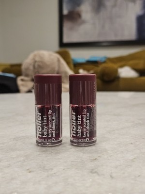 Holler and Glow Lip and Cheek Tint, Berry LOT OF 2