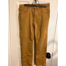Wonder Nation Boys 10 Husky Slim Fit Khaki Pants
