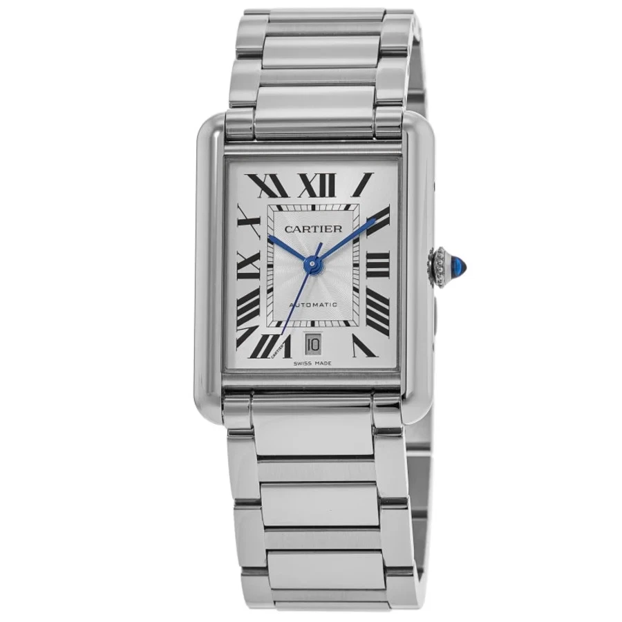 Reloj Cartier Tank Must extra grande automático plateado para hombre WSTA0053-SD