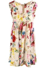DOLCE & GABBANA MULTI SILK MINI DRESS IT 40 UK 8