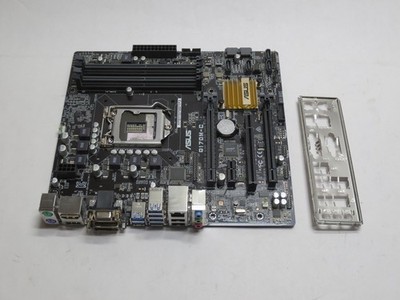 ASUS Q170M-C LGA1151 DDR4 Micro ATX PC Computer Desktop Motherboard w/ IO Shield