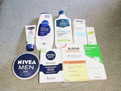 9x Hautcreme Gesichtscreme Shampoo Balsam / Nivea Blepha Salthouse 