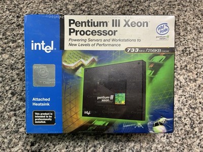 Intel Pentium III Xeon 733 MHz (BX80526KZ733256) Processor