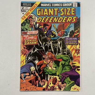 Giant-Size Defenders #2 1974 FN/VF