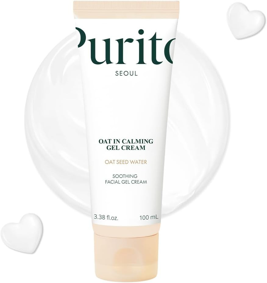Gel crème à l'avoine pour rafraîchir la peau après le sport ou le soleil