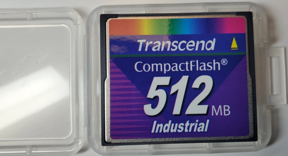 Transcend Industrial 512 MB 45x Speed Compact Flash Card (TS512MCF45I) - Image 3 of 4
