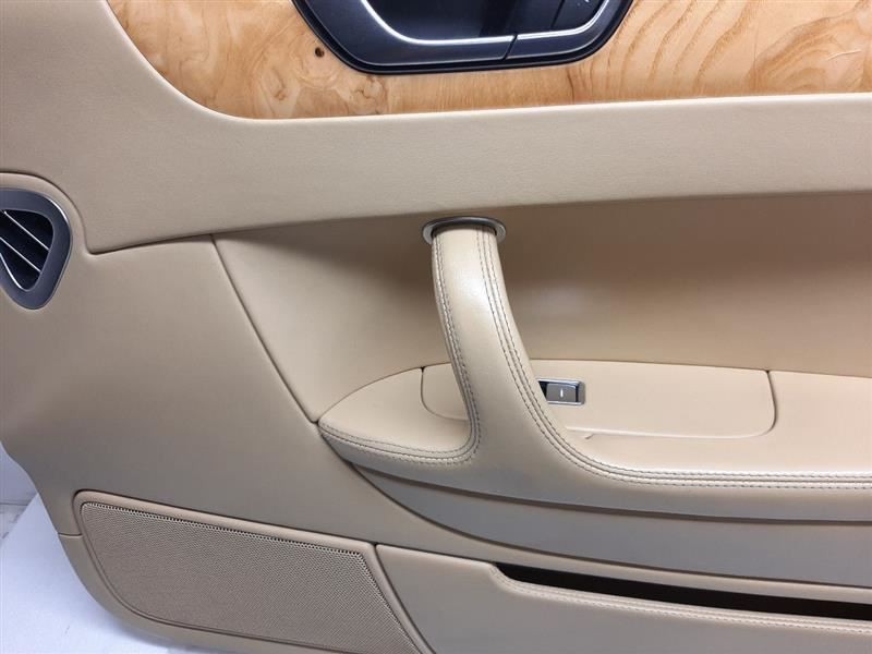 2007 Bentley Flying Spur Right Front Door Panel Trim Cover Wood Grain Beige 