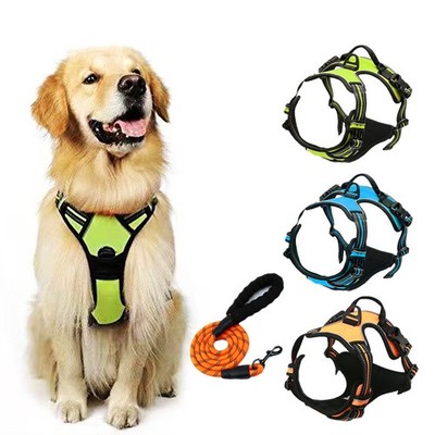 No Pull Dog Harness Reflective Adjustable Mesh Pet Vest Small Medium Large XL