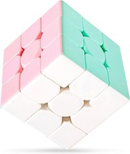 Speed Cube 3x3 Stickerless for Kids and Adults  Smooth and Quick Puzzle Cube 