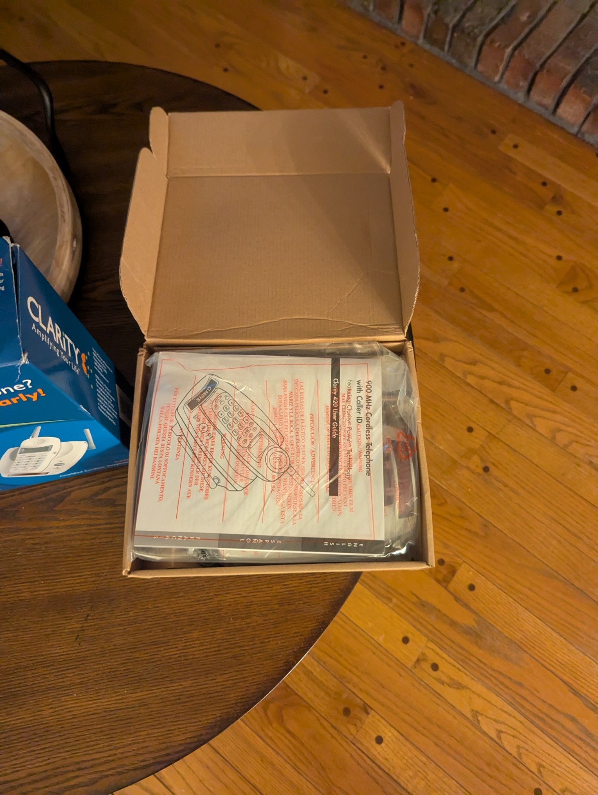 Clarity C420 Amplified Cordless Telephone, Caller ID, Call Waiting (Brand New)