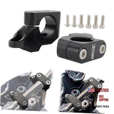 1-1/8 Inch 28mm Motorcycle Handlebar Risers with Clamps-1 Inch 1-1/8 28mm