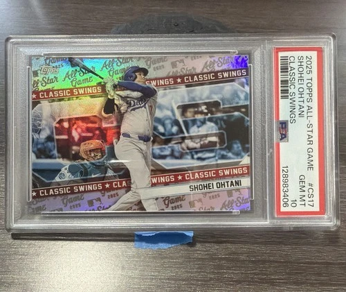 2025 Topps All-Star Game Classic Swings #CS17 Shohei Ohtani PSA 10