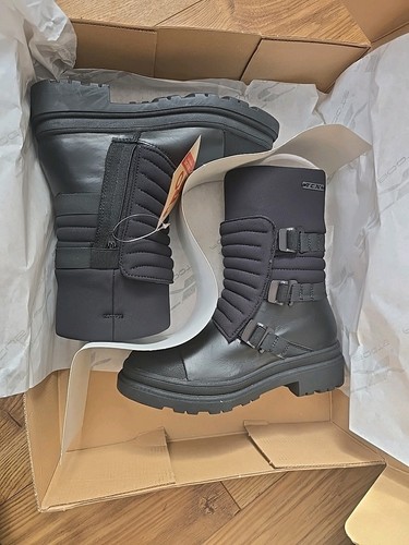 TCX Freyja WP Women’s Motorcycle Boots Waterproof Touring Black UK 4 US 5.5 - Picture 20 of 23