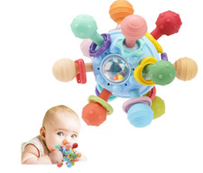 Baby Montessori Sensory Toys for 0-6 6-12 Months, Baby Teether Teething Toys for