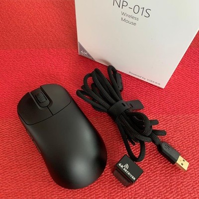 VAXEE ZYGEN NP-01S Wireless 4K Gaming Mouse Black USB Receiver Included