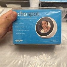 Amazon Echo Spot Smart Assistant - White BRAND NEW SEALED