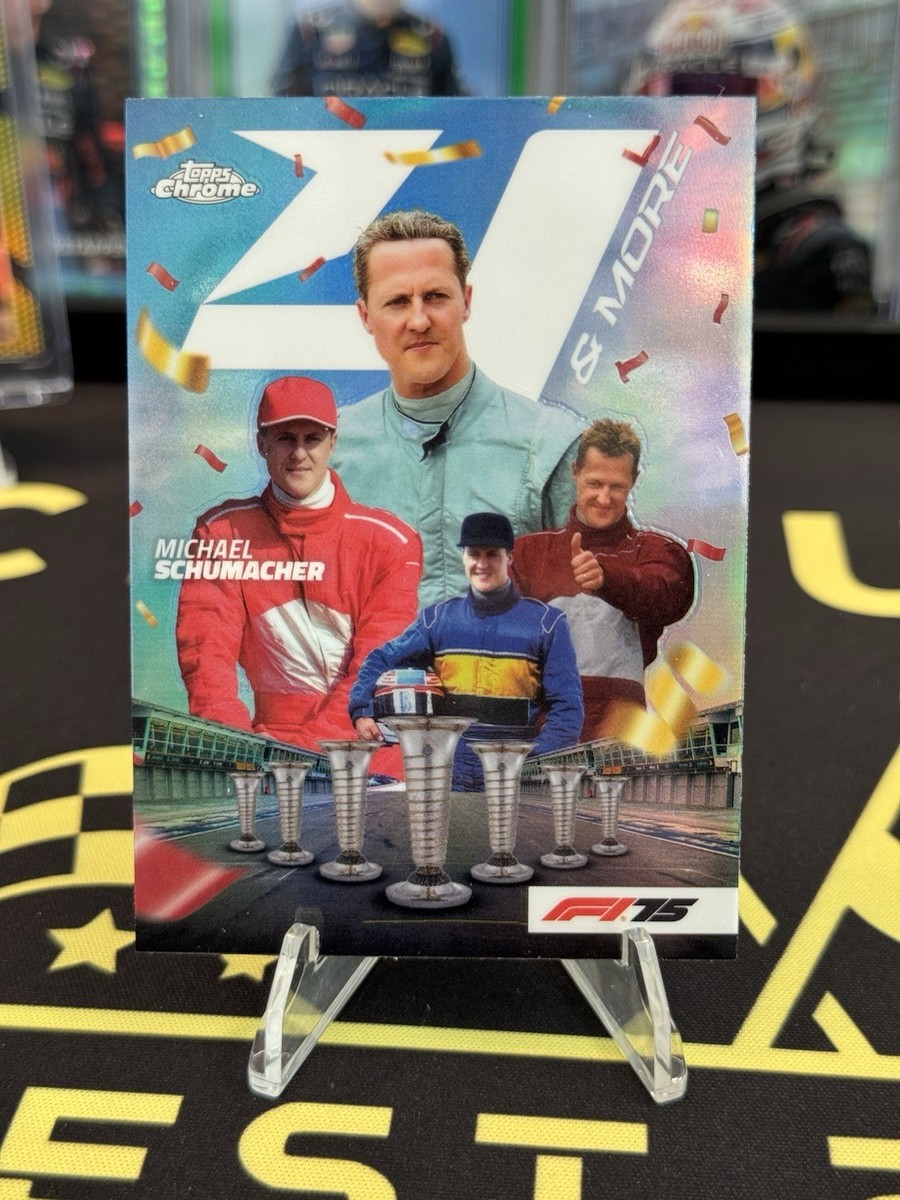 2025 Topps Chrome F1 Michael Schumacher 4 & More | eBay